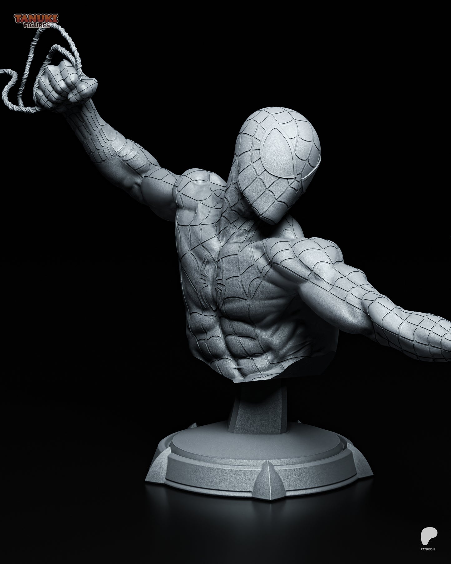 Spiderman BUST non peint