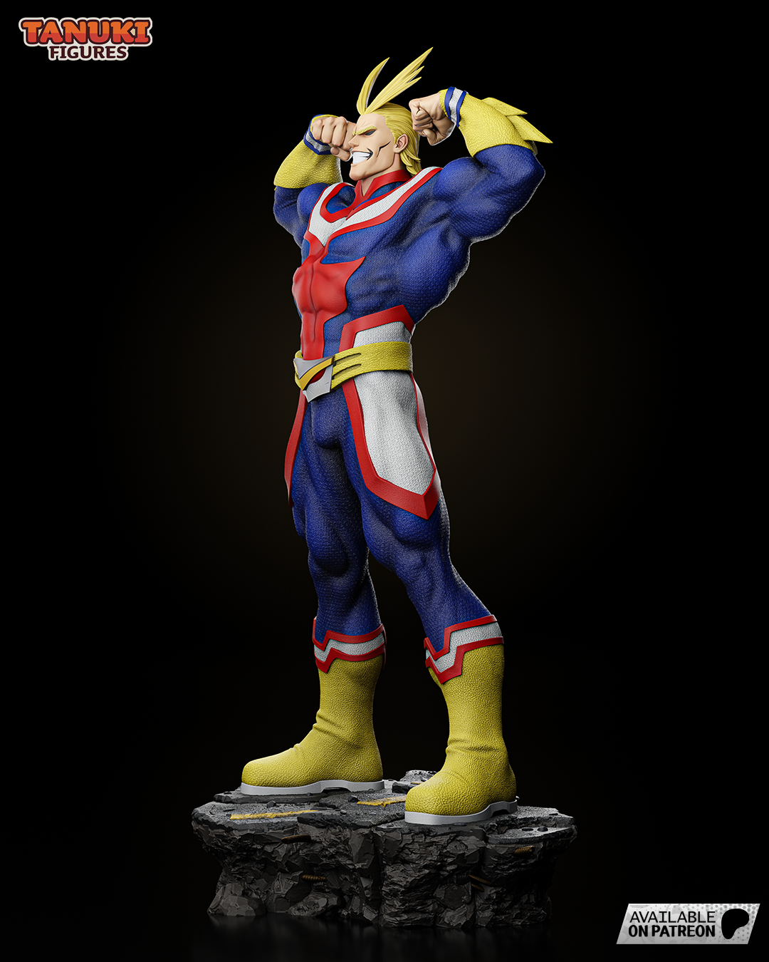 All Might complet non peint