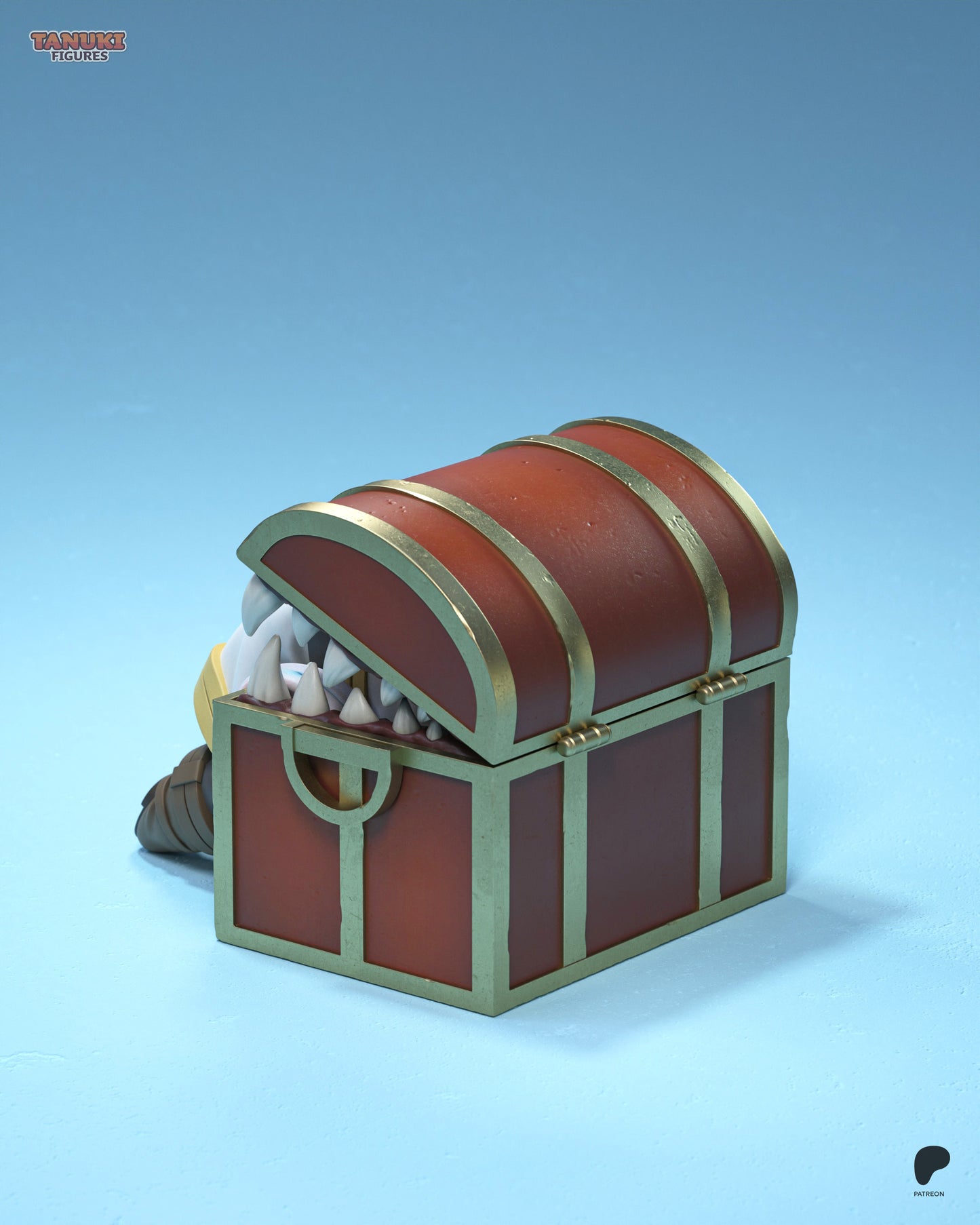 Frieren Mimic Chibi non peint