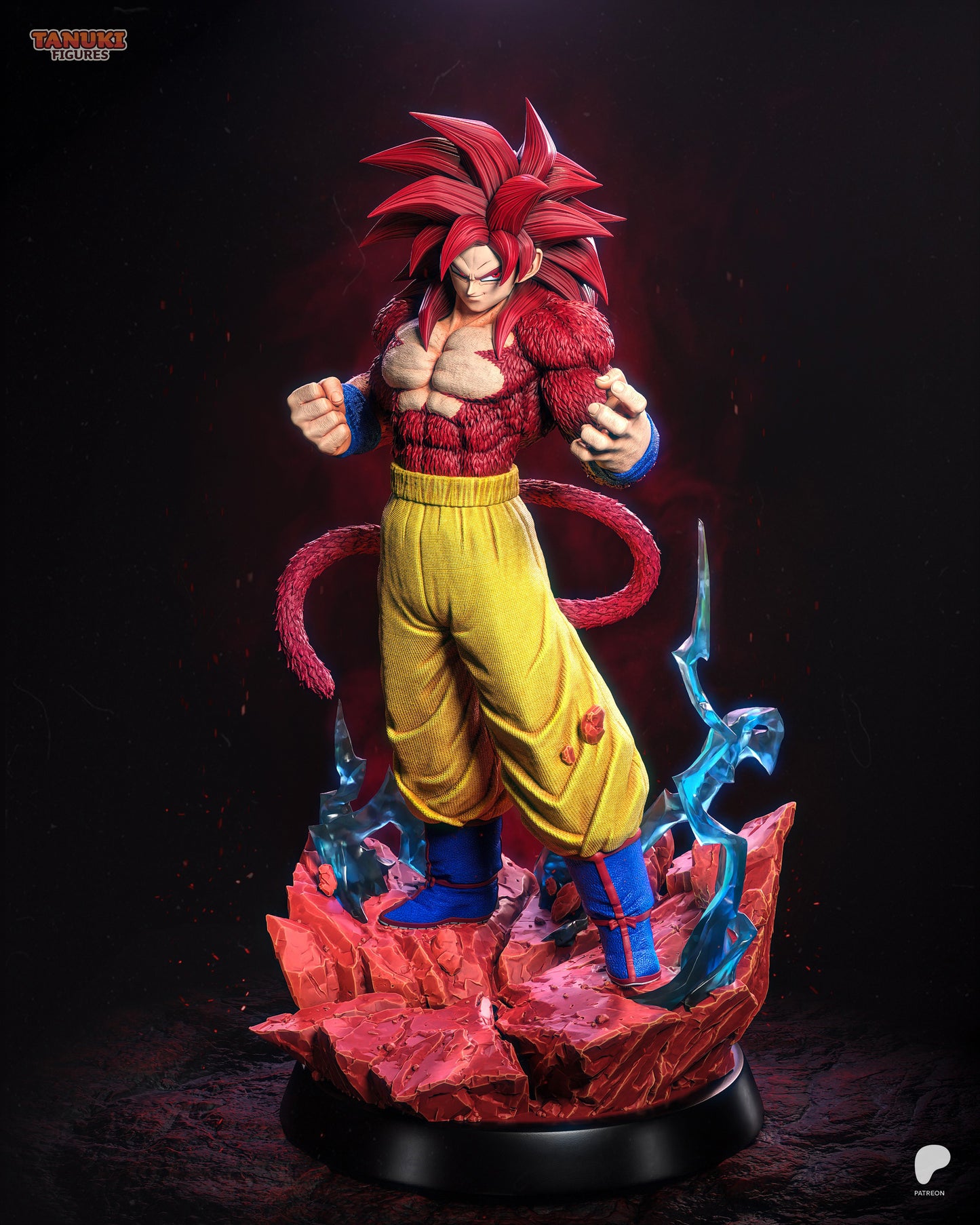 Goku SSJ4 fullsize non peint