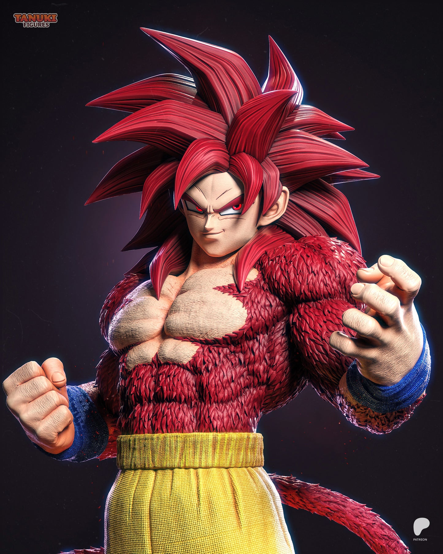 Goku SSJ4 fullsize non peint