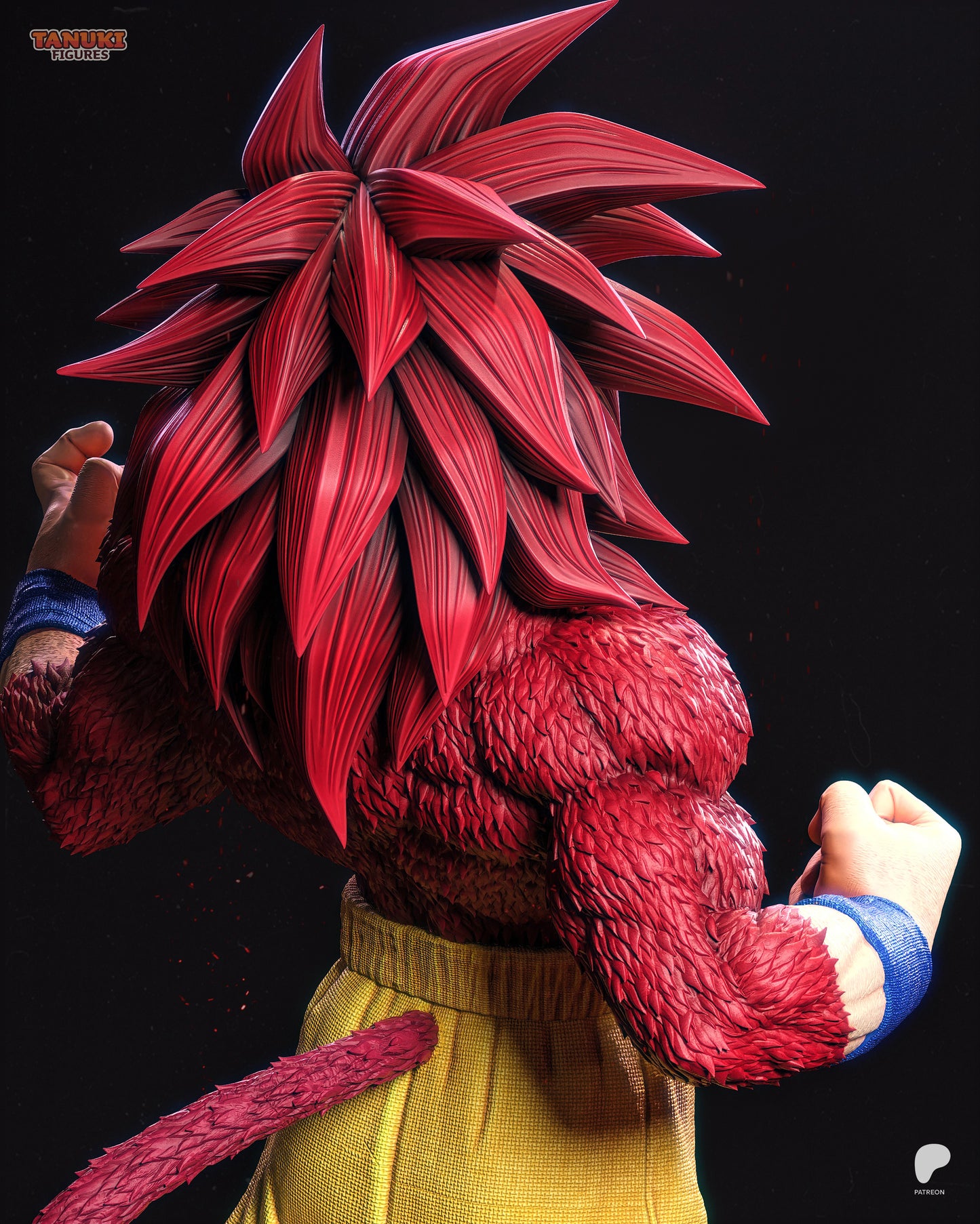 Goku SSJ4 fullsize non peint