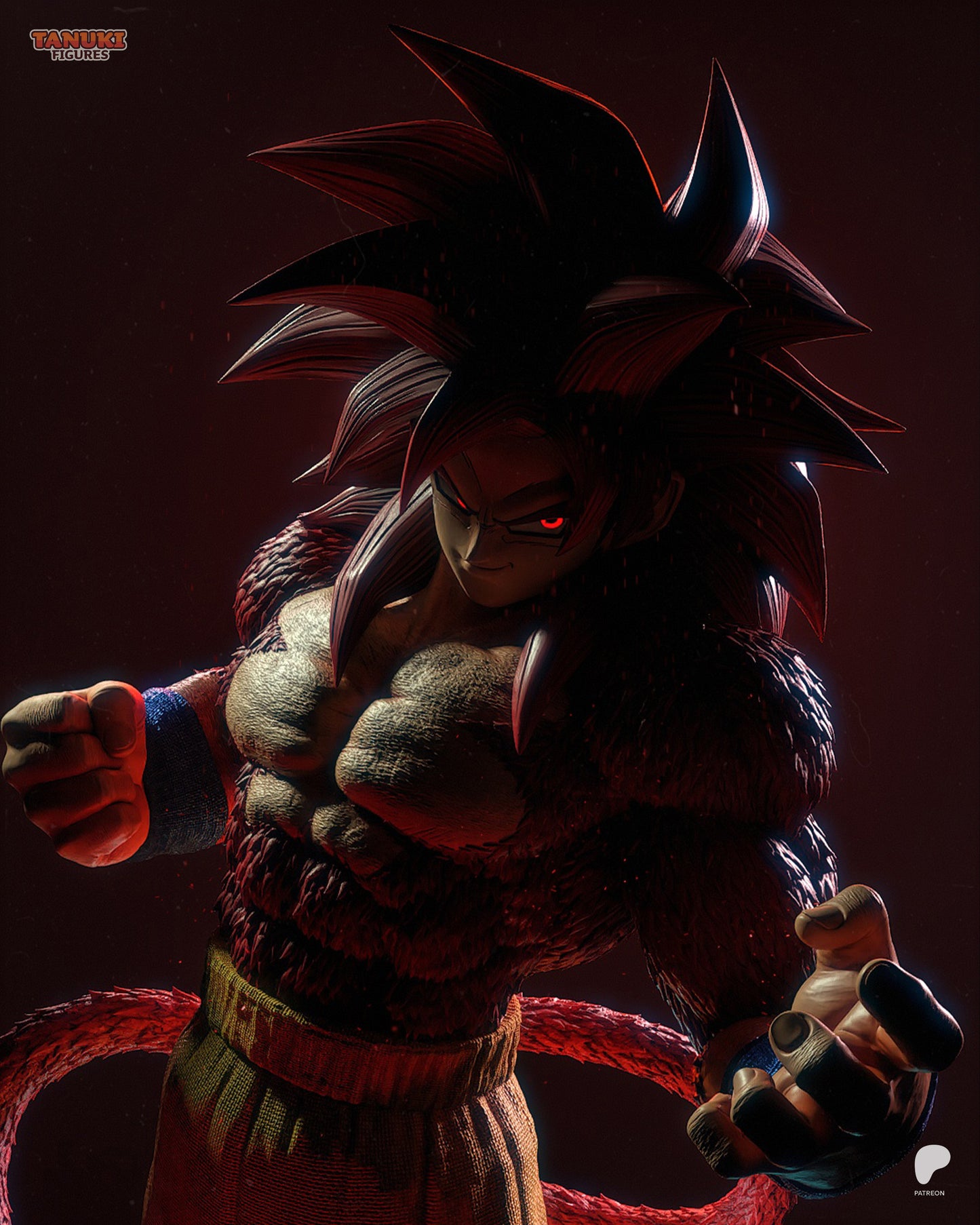 Goku SSJ4 fullsize non peint
