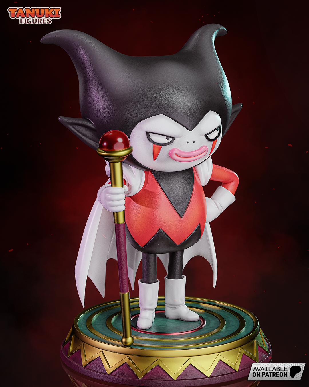 King Gomah Chibi non peint