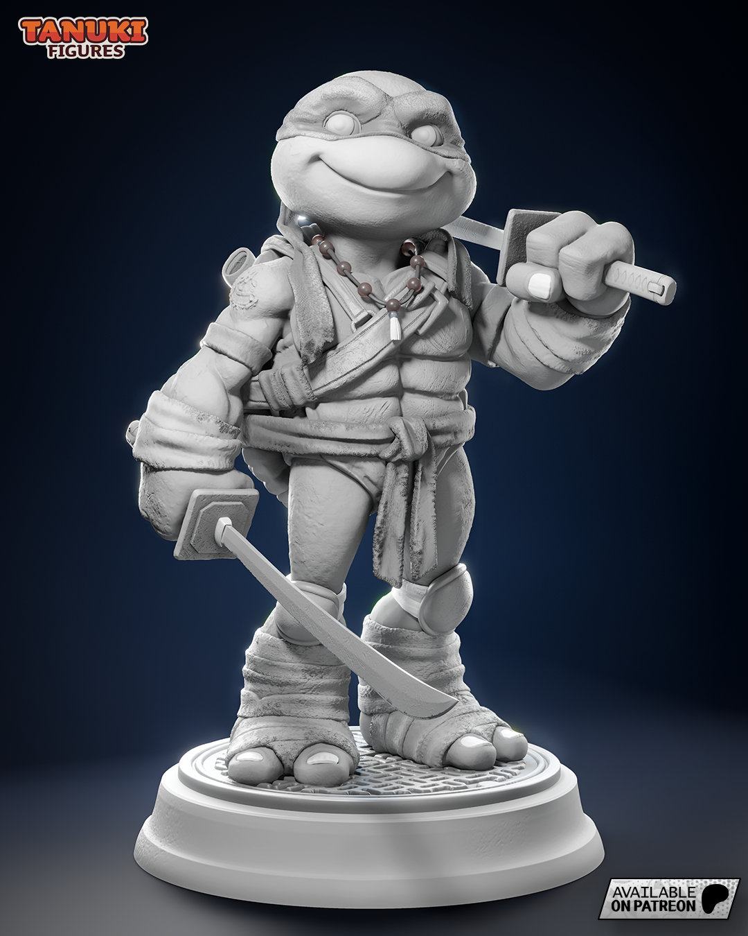 Leonardo TMNT non peint