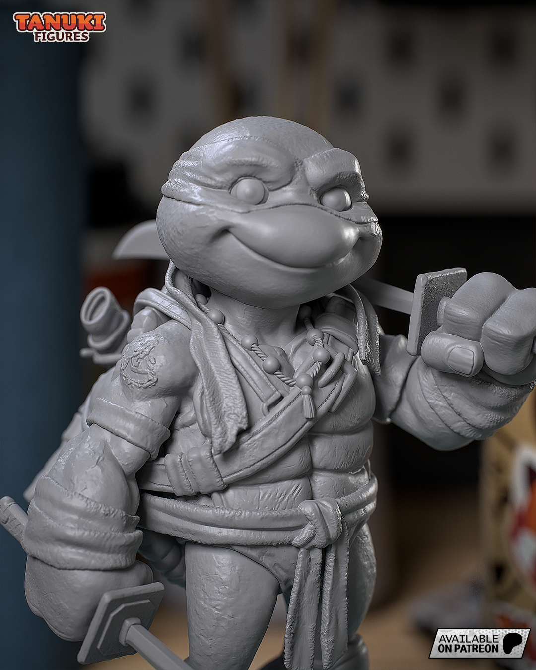 Leonardo TMNT non peint