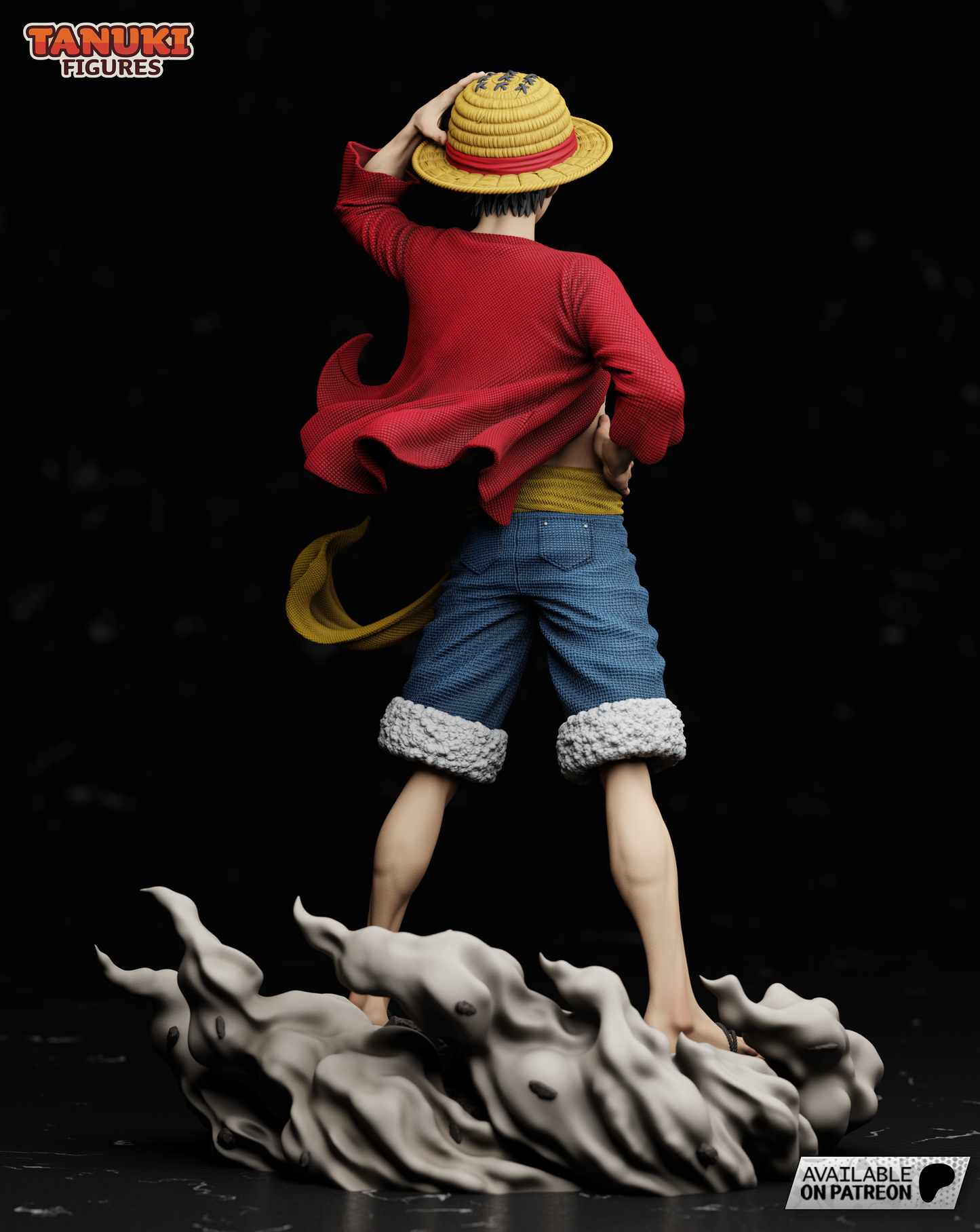 Luffy fullsize non peint