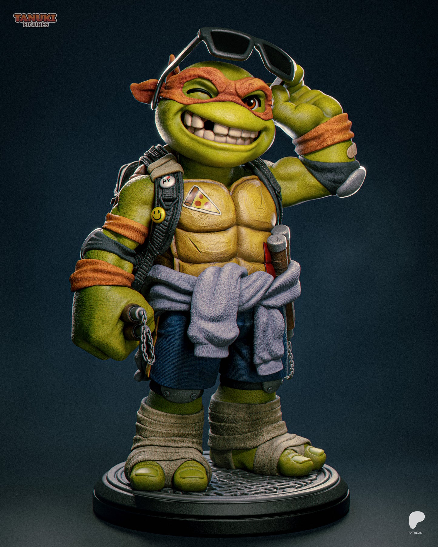 Michelangelo TMNT non peint