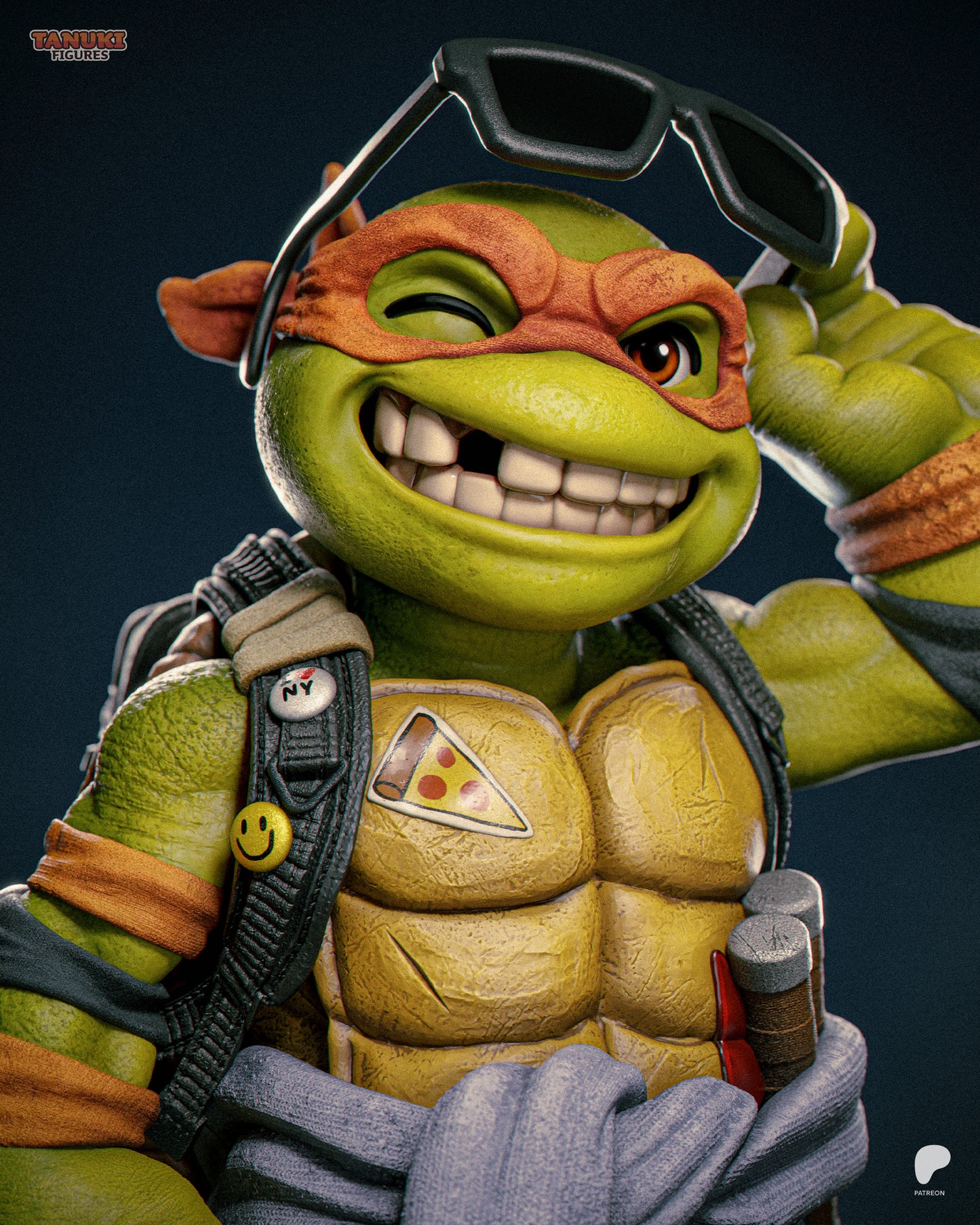 Michelangelo TMNT non peint