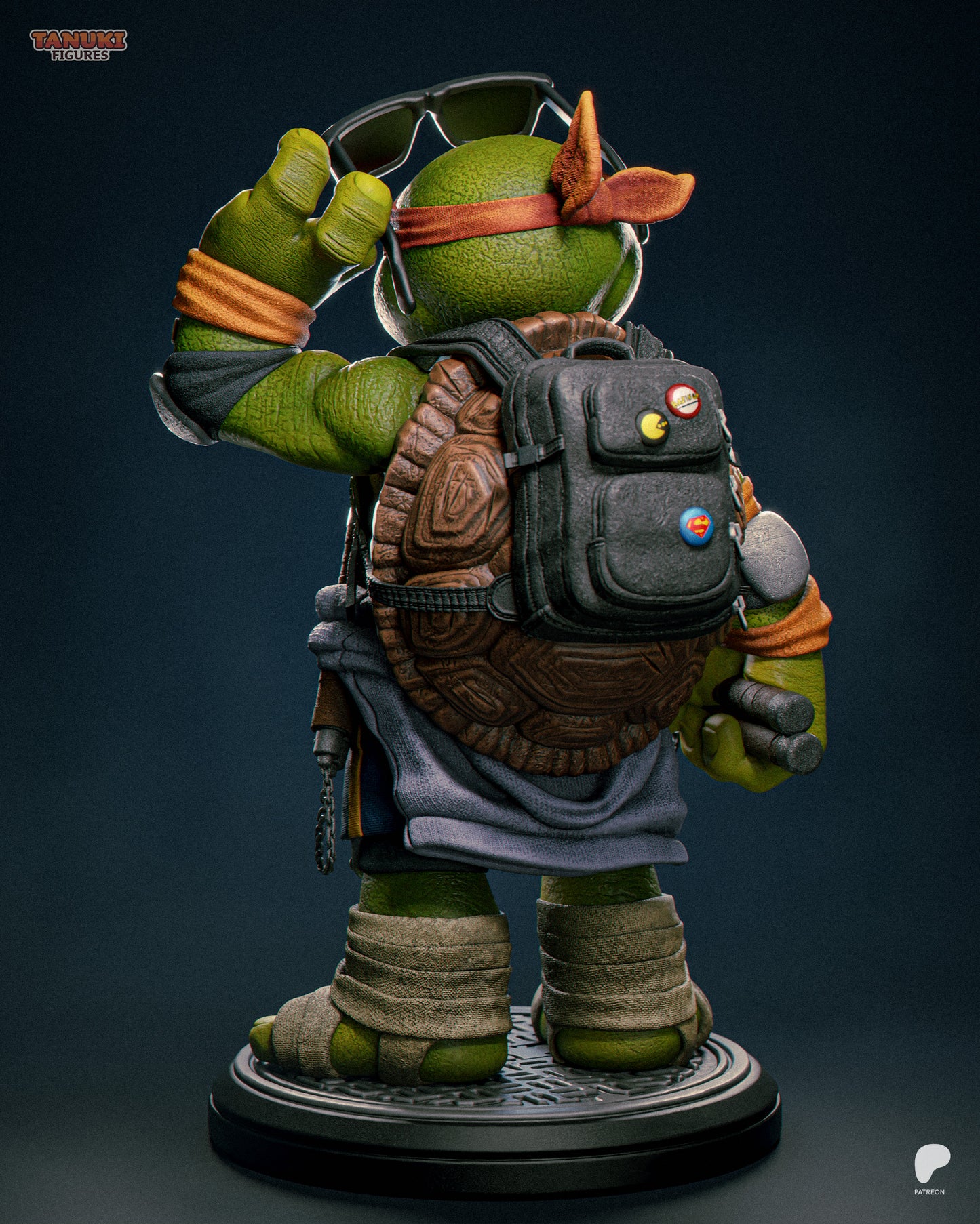 Michelangelo TMNT non peint