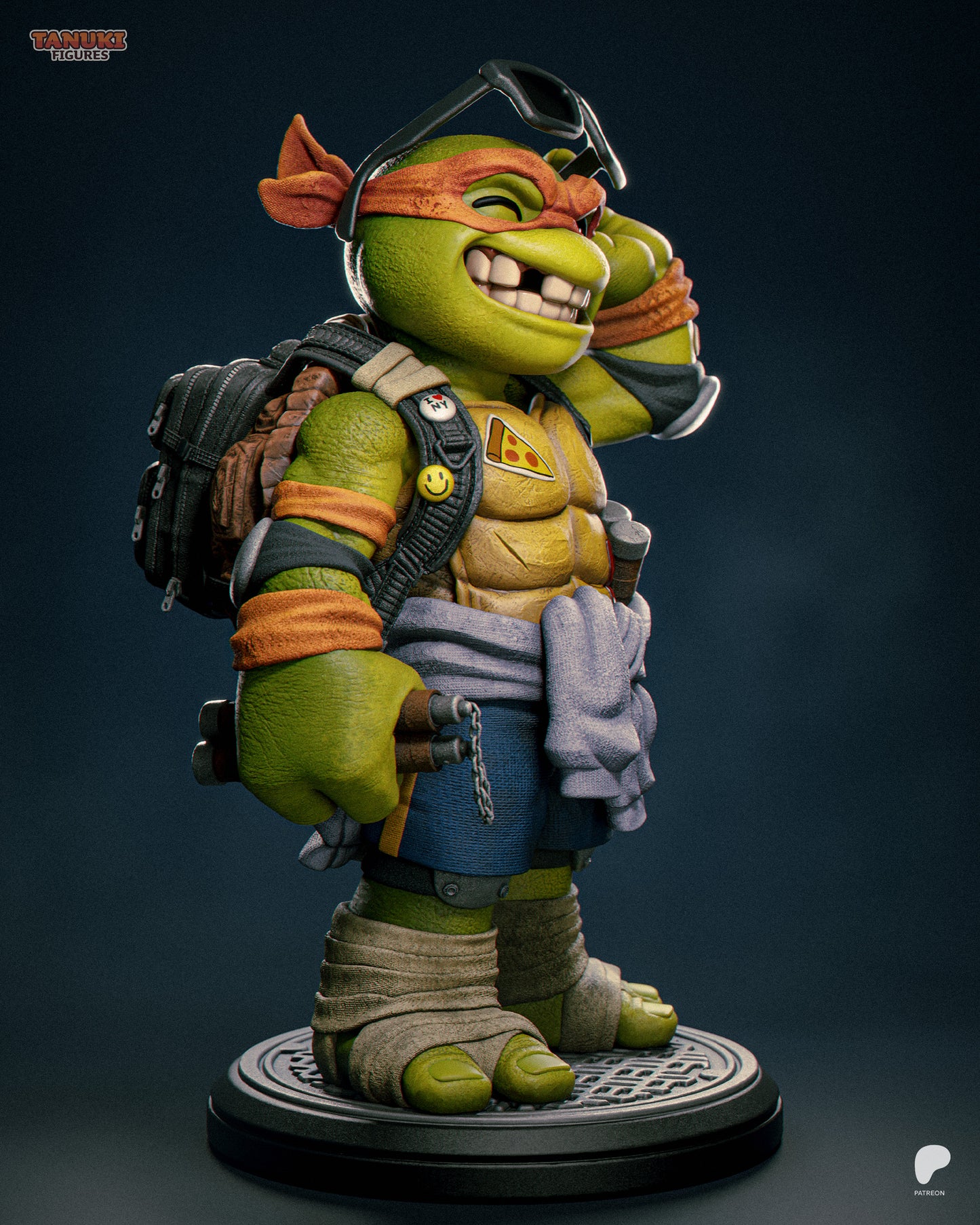 Michelangelo TMNT non peint