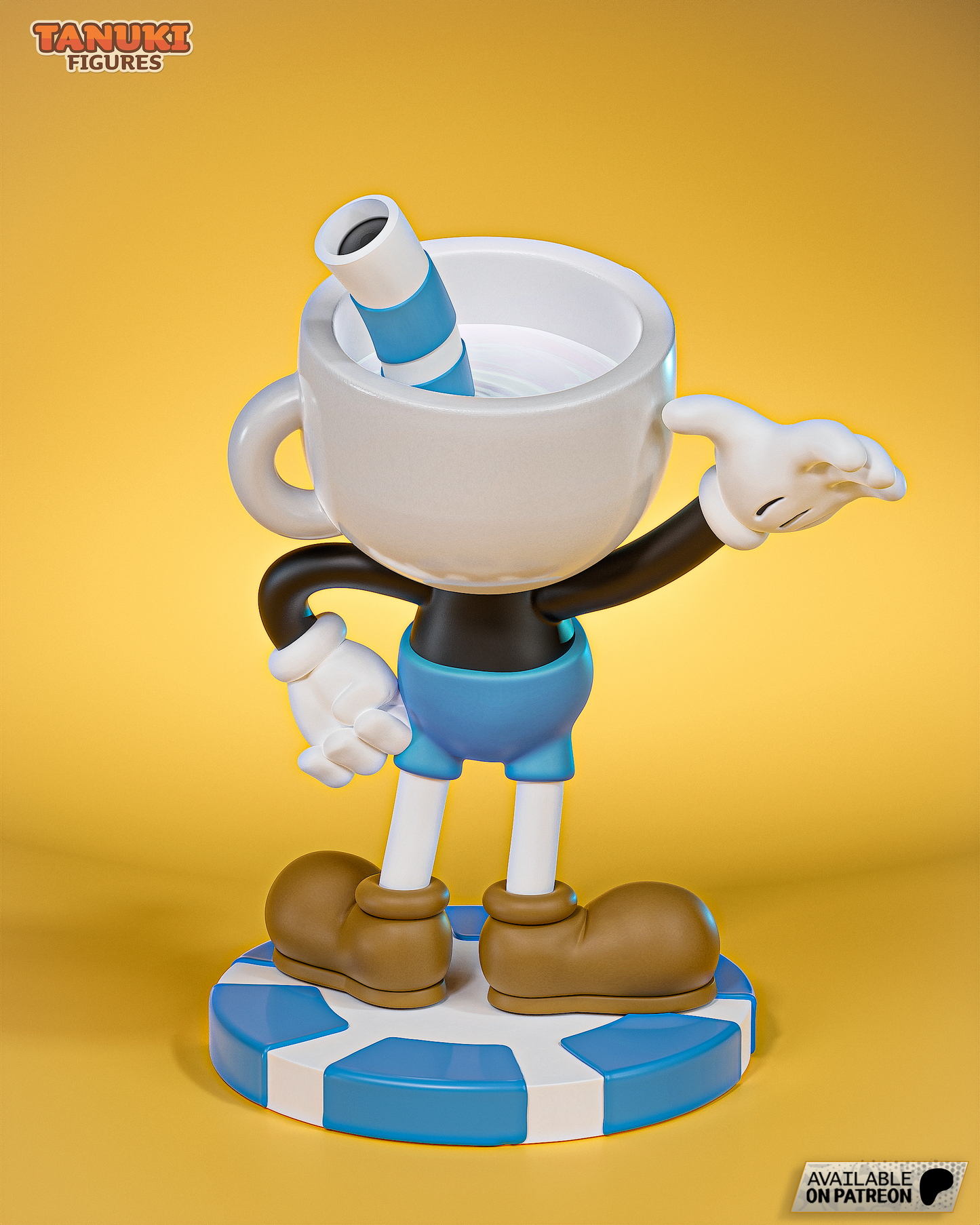 Mugman non peint