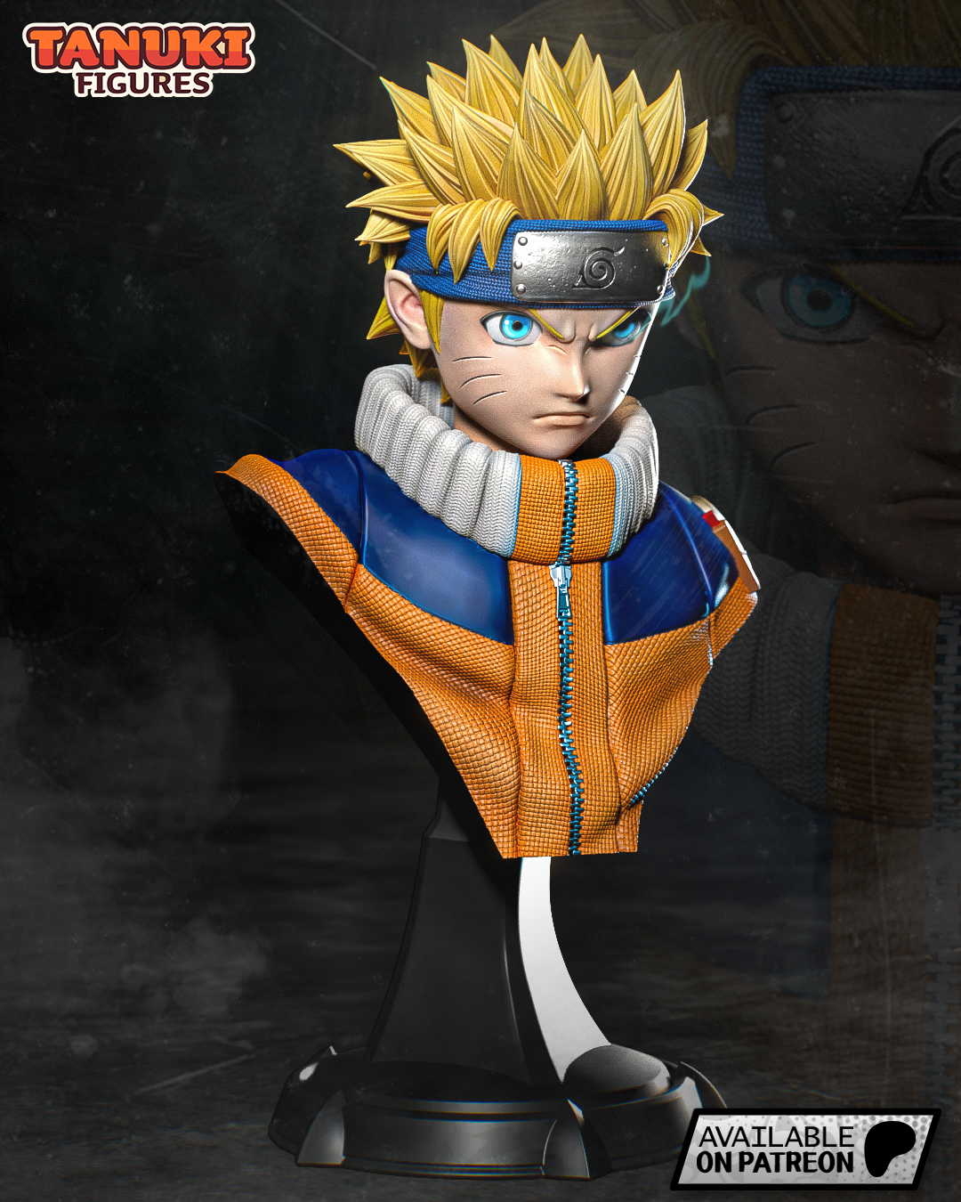 Naruto Classic buste non peint