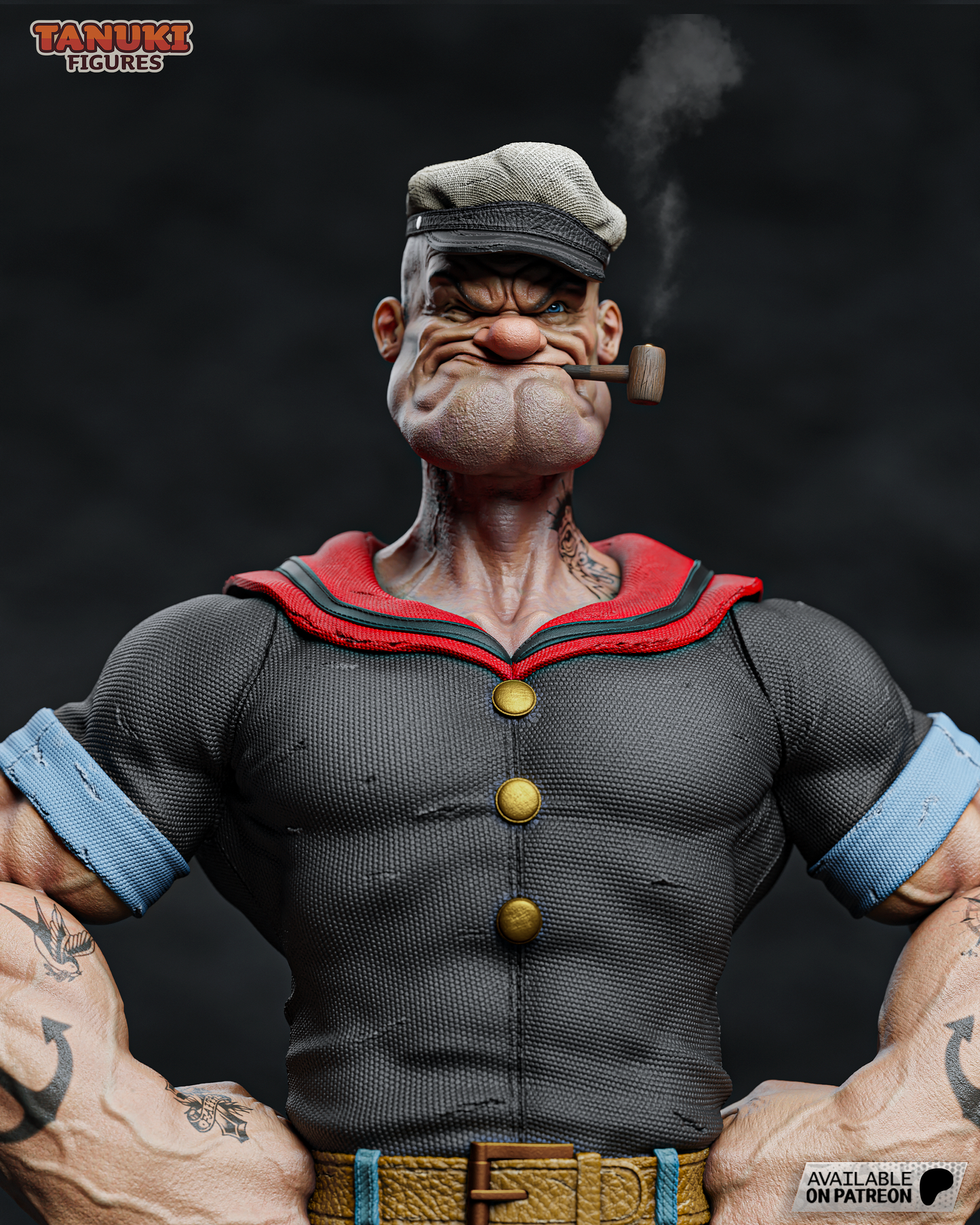 Popeye Fullsize non peint