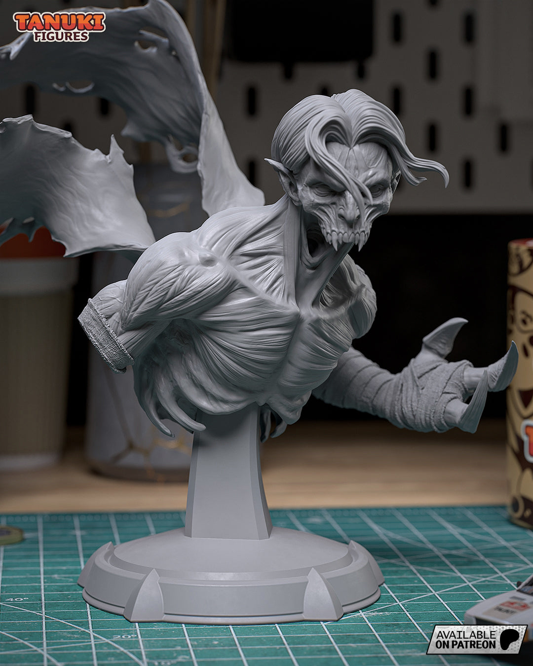 Raziel buste non peint