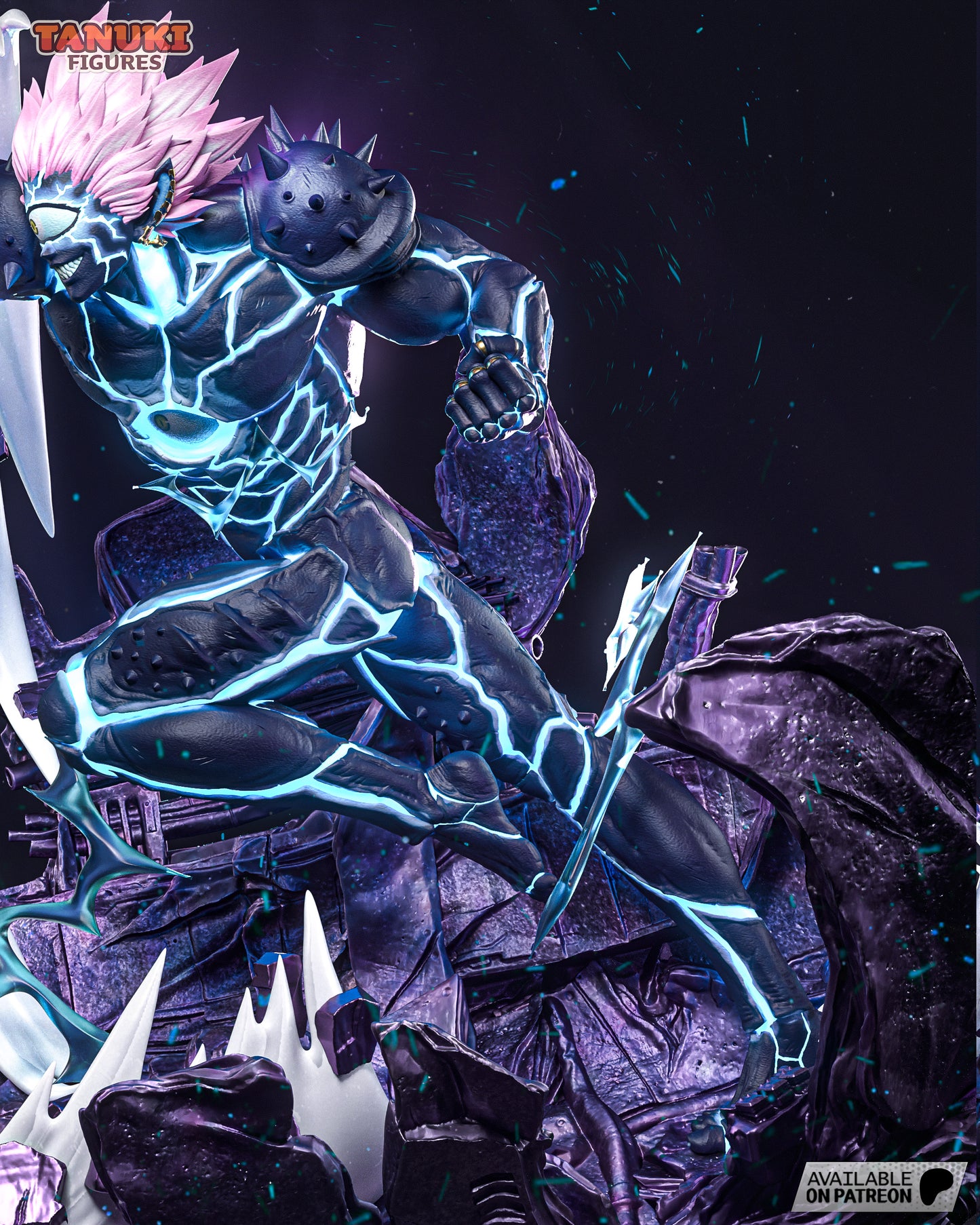 BOROS ET SAITAMA non peint