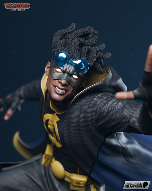 static shock BUST non peint