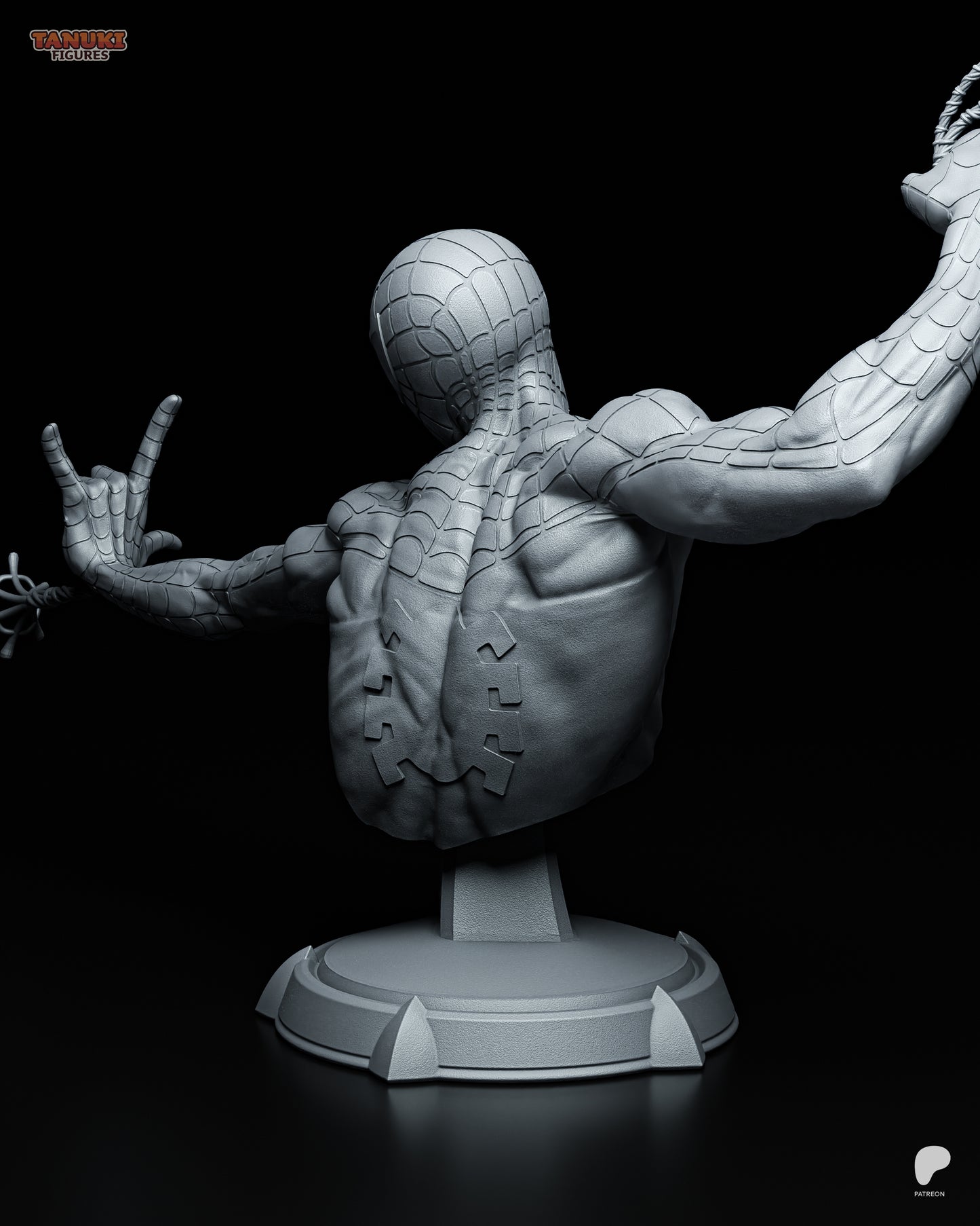 Spiderman BUST non peint
