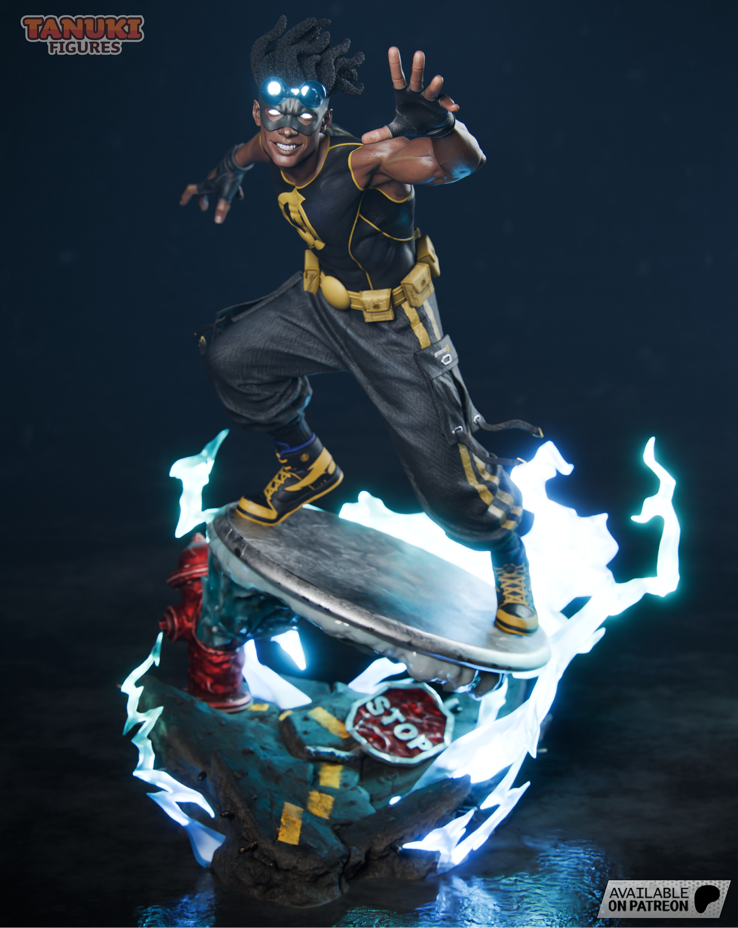 static shock Fullsize non peint