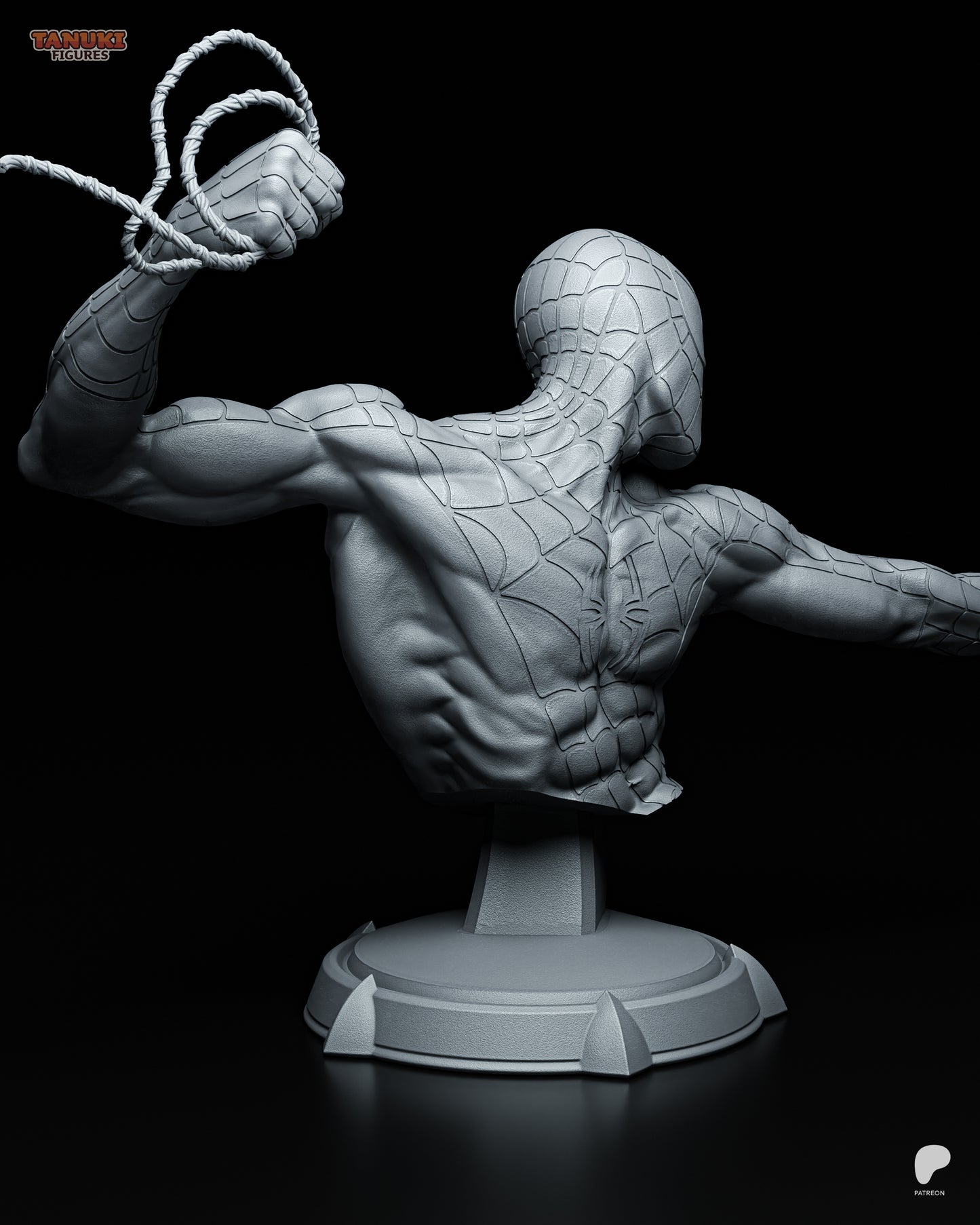 Spiderman BUST non peint
