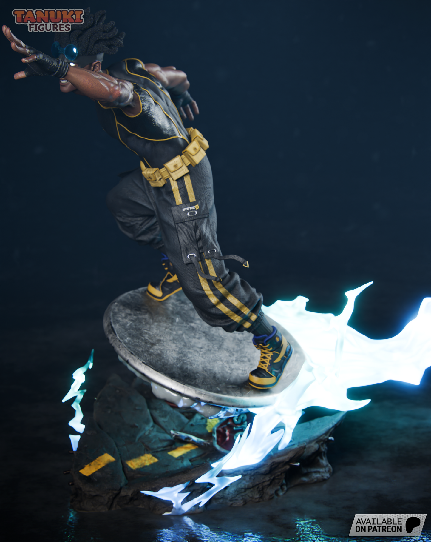 static shock Fullsize non peint