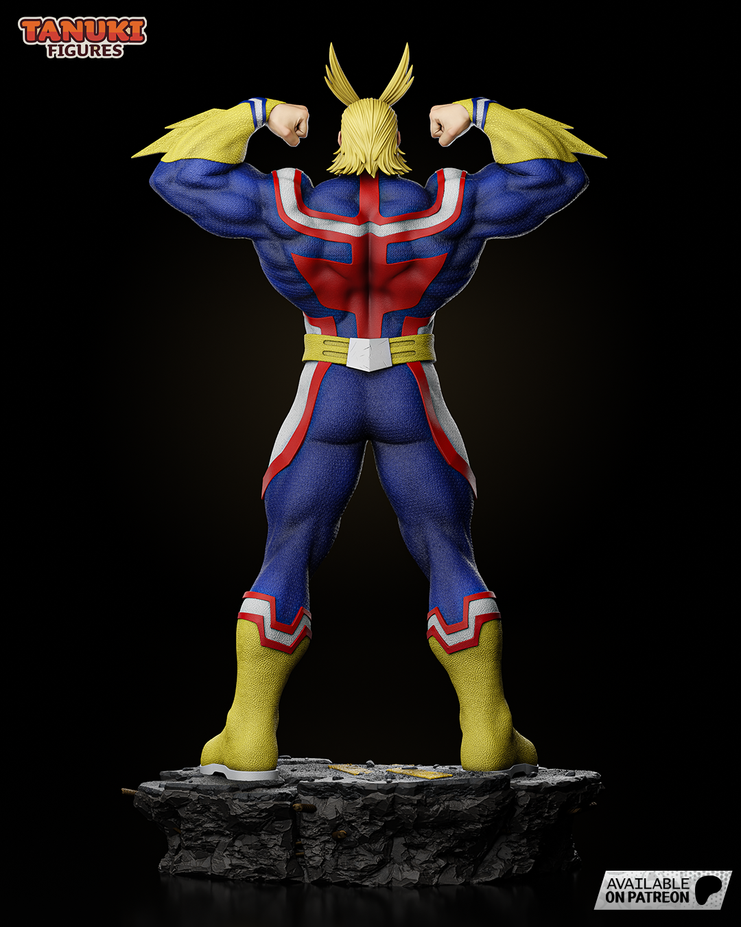 All Might complet non peint