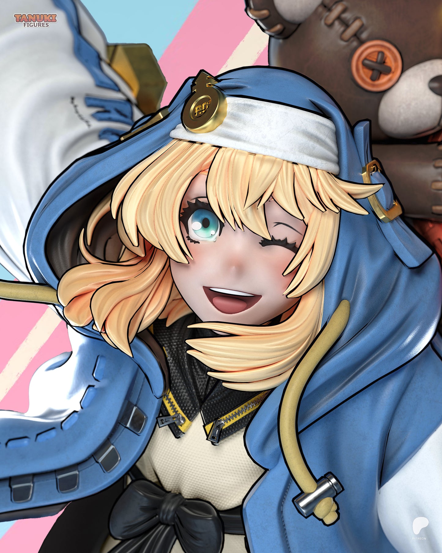 Bridget Guilty Gear Fullsize non peint
