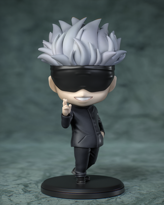 Satoru Gojo Chibi non peint