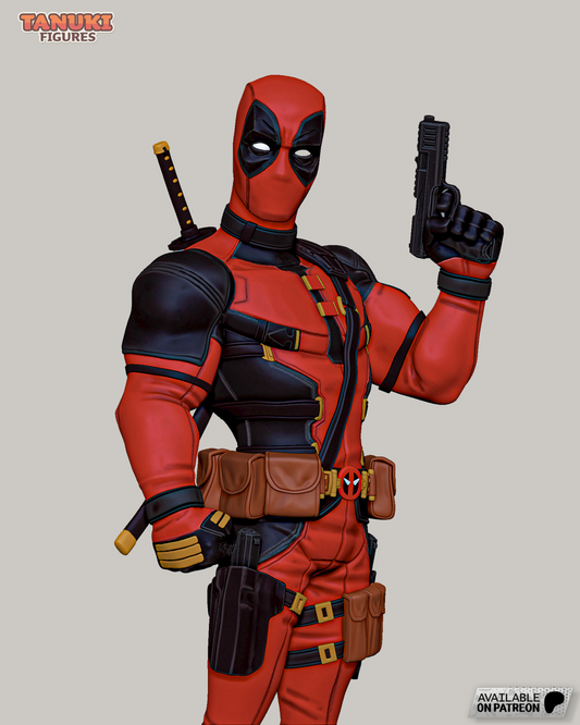 Deadpool TOON FULLSIZE non peint