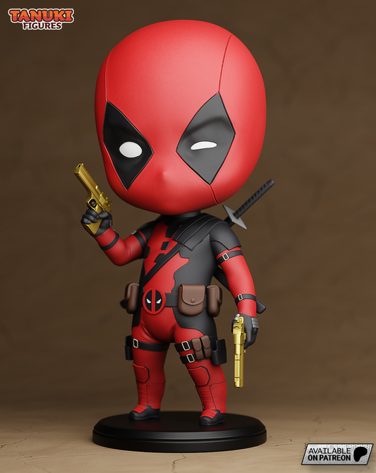 Deadpool chibi non peint