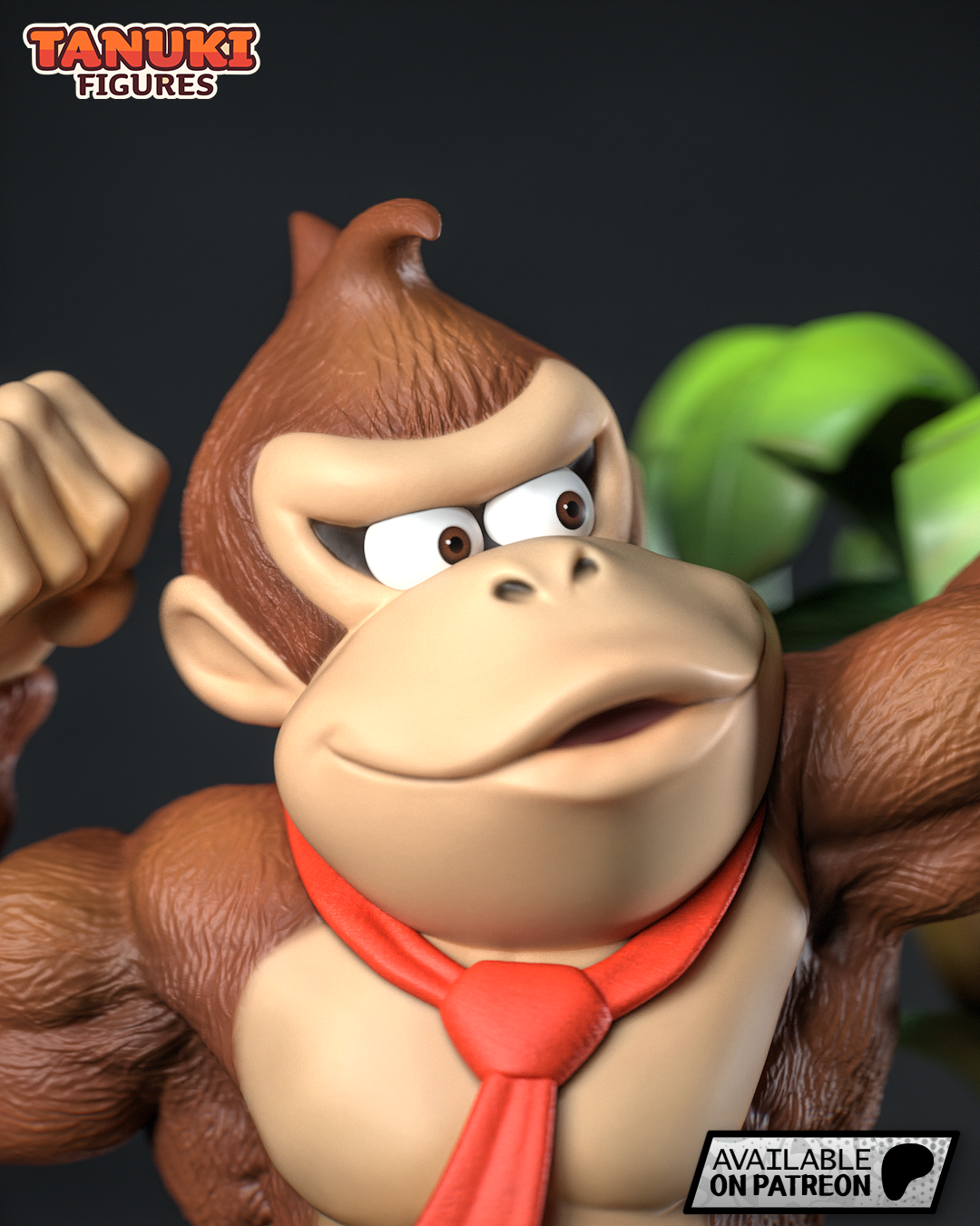 Donkey Kong Diorama non peint