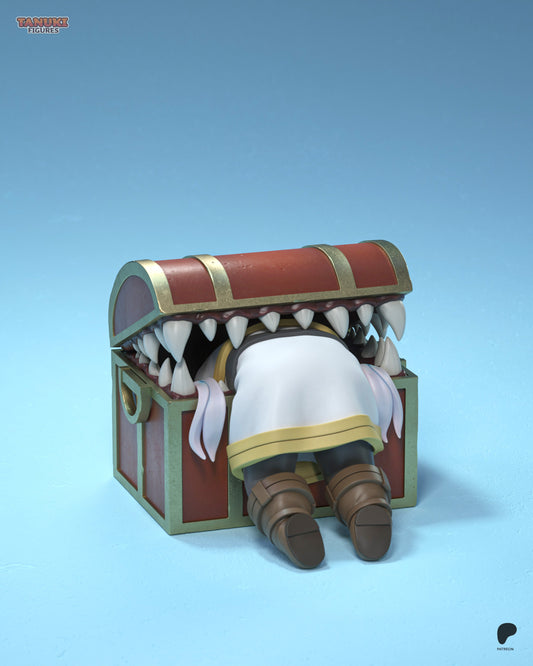 Frieren Mimic Chibi non peint