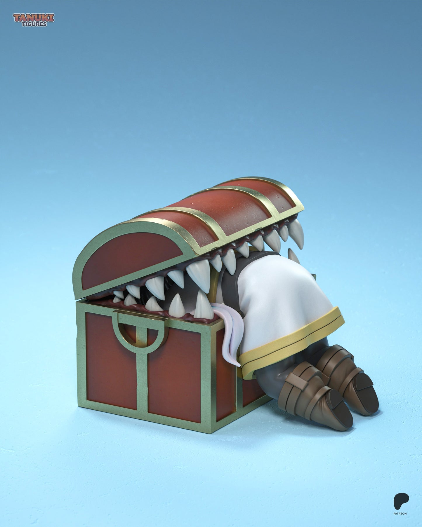 Frieren Mimic Chibi non peint