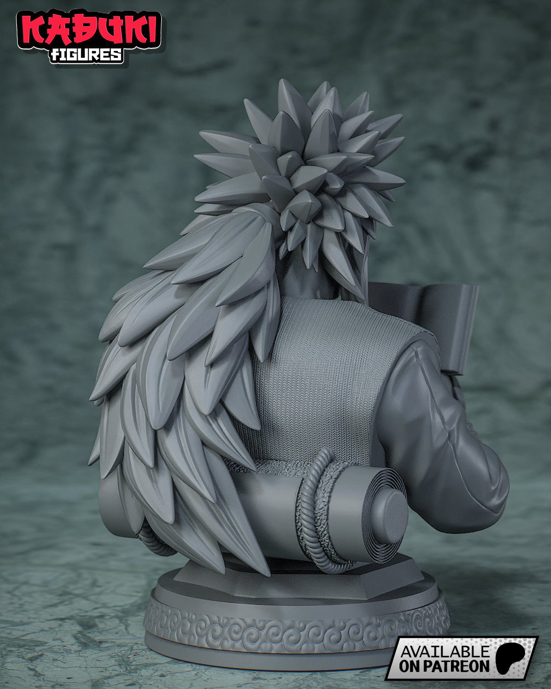 Jiraiya buste non peint