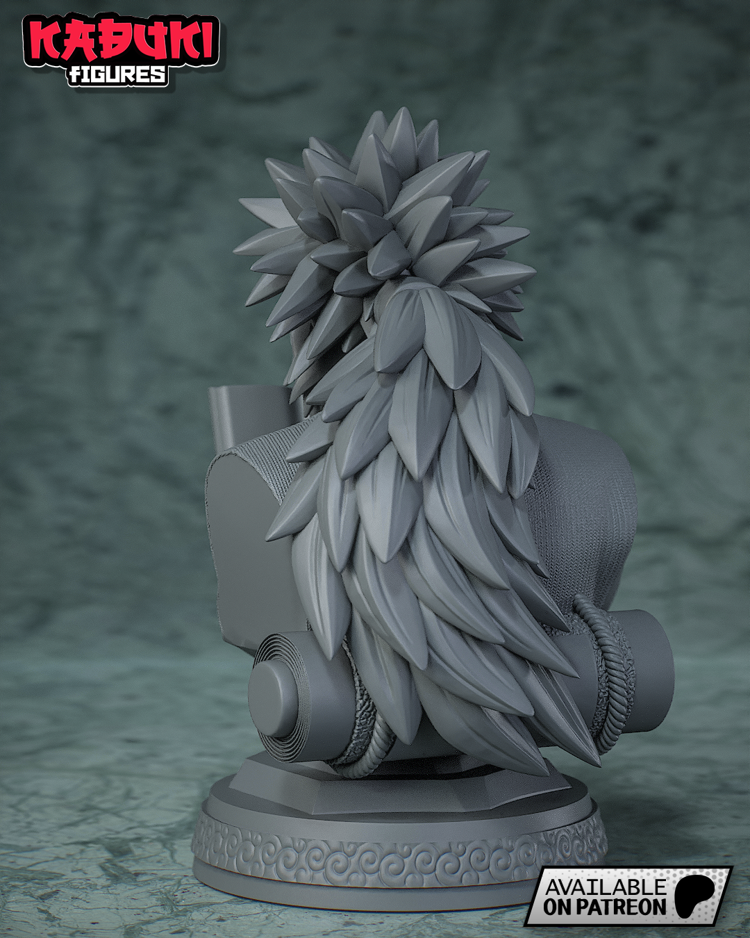 Jiraiya buste non peint