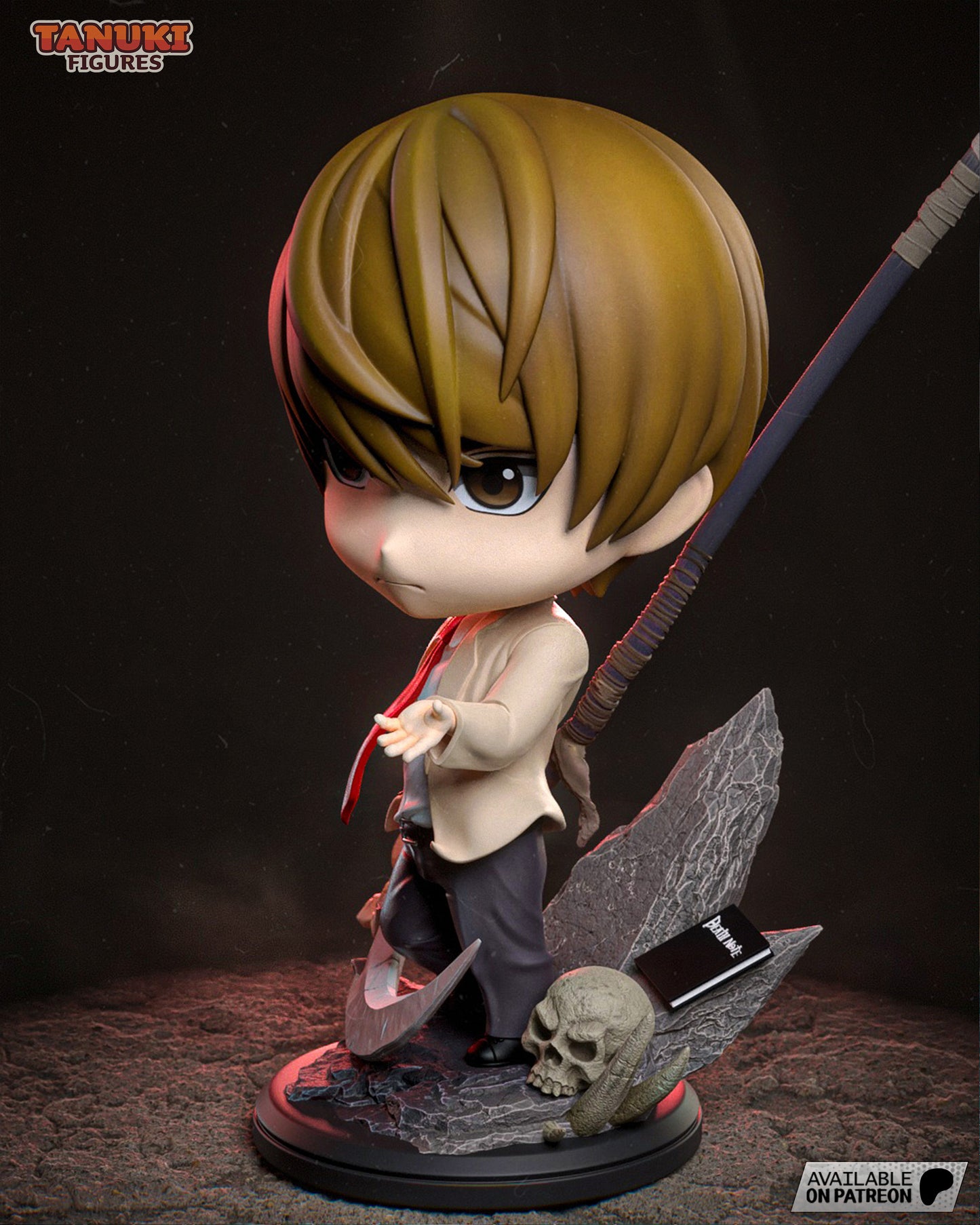 Kira death note Chibi non peint