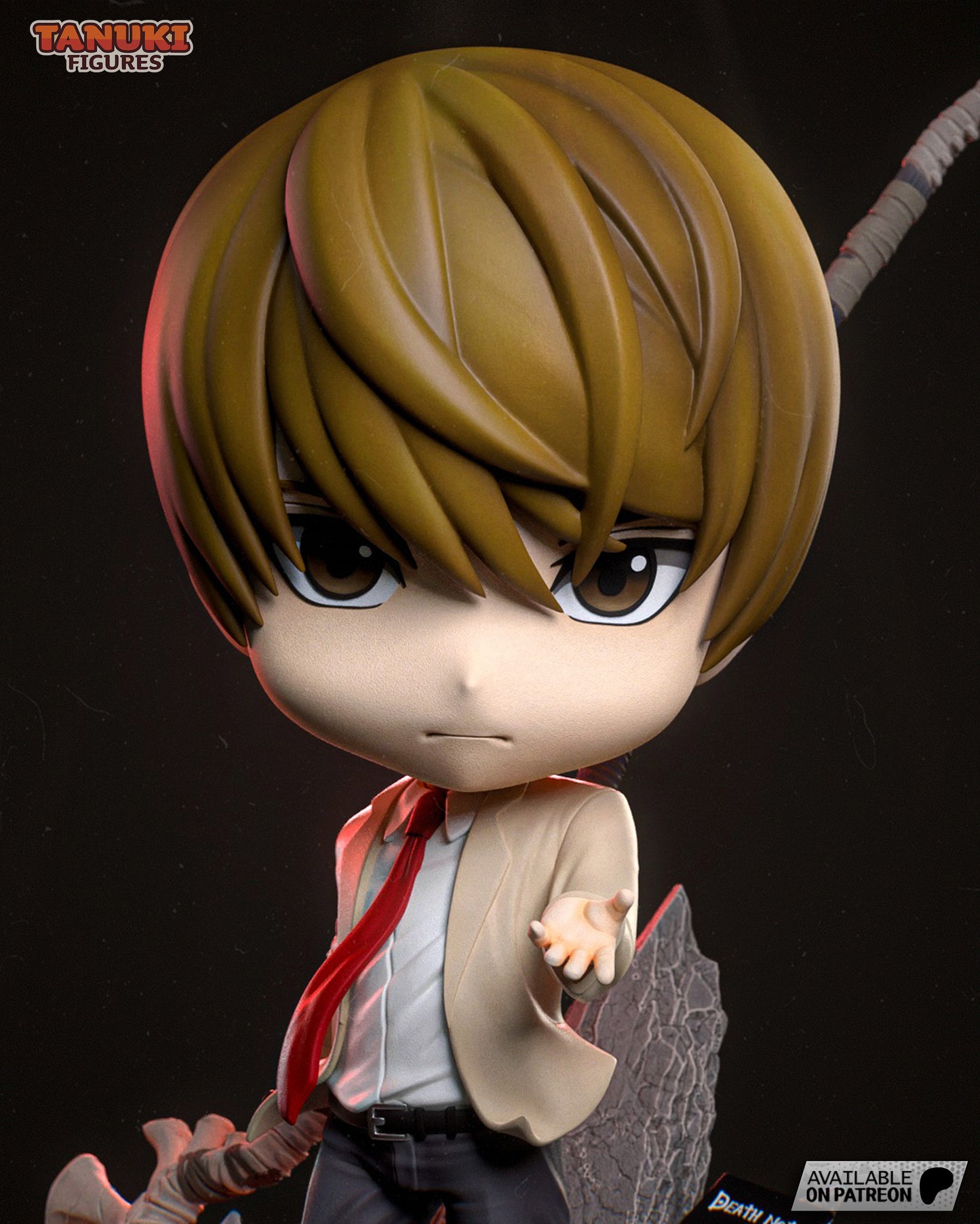 Kira death note Chibi non peint