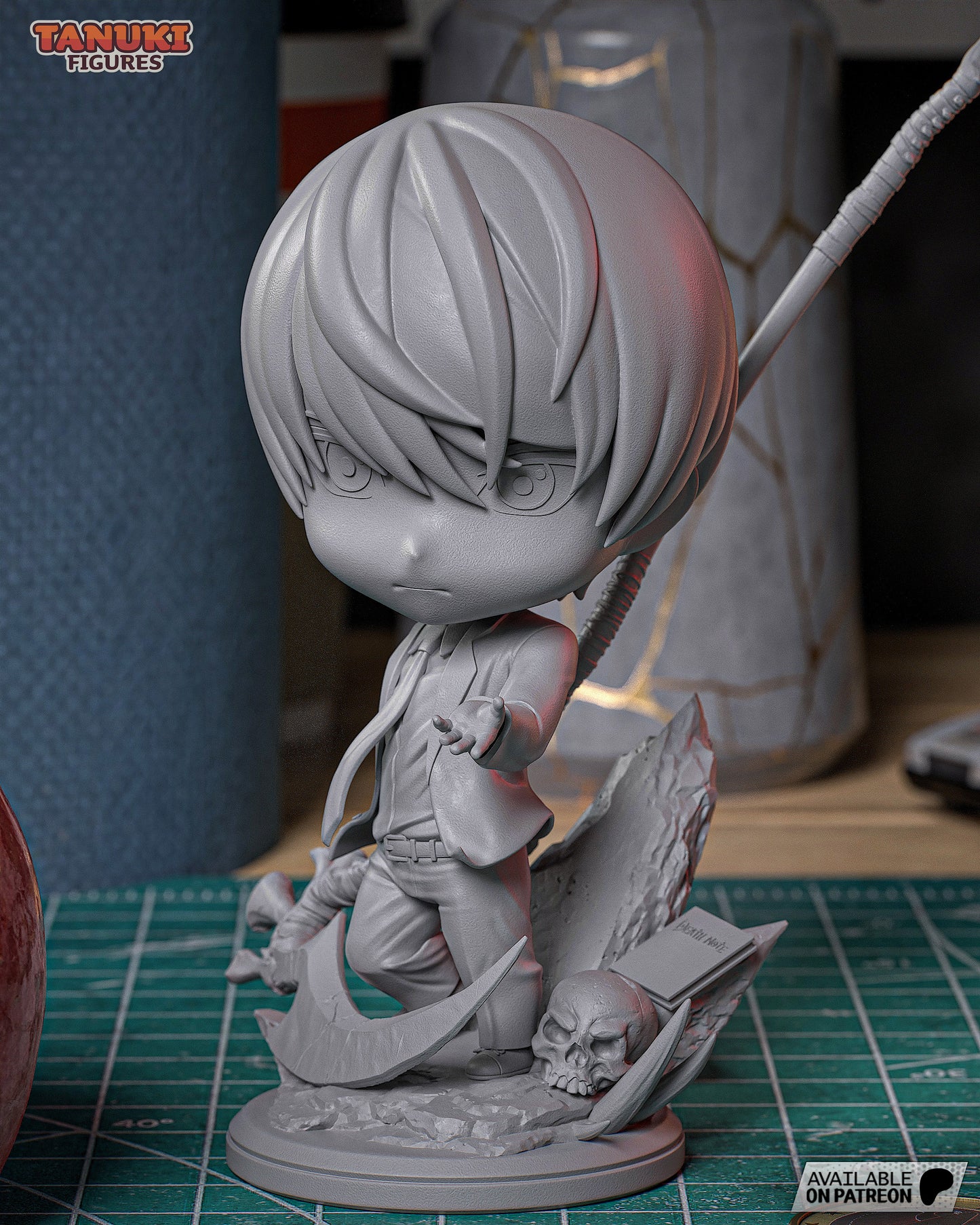 Kira death note Chibi non peint