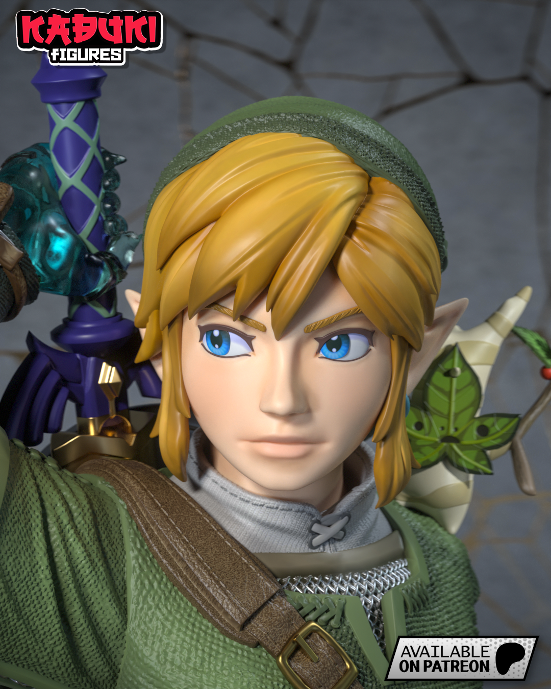 Link buste non peint