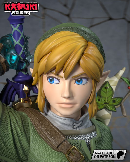 Link buste non peint
