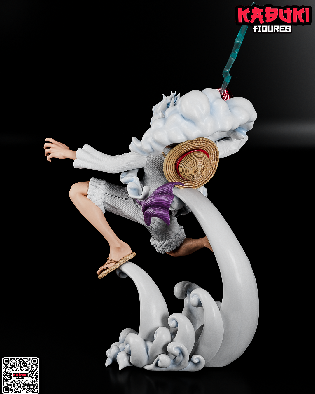 Luffy gear 5 fullsize non peint