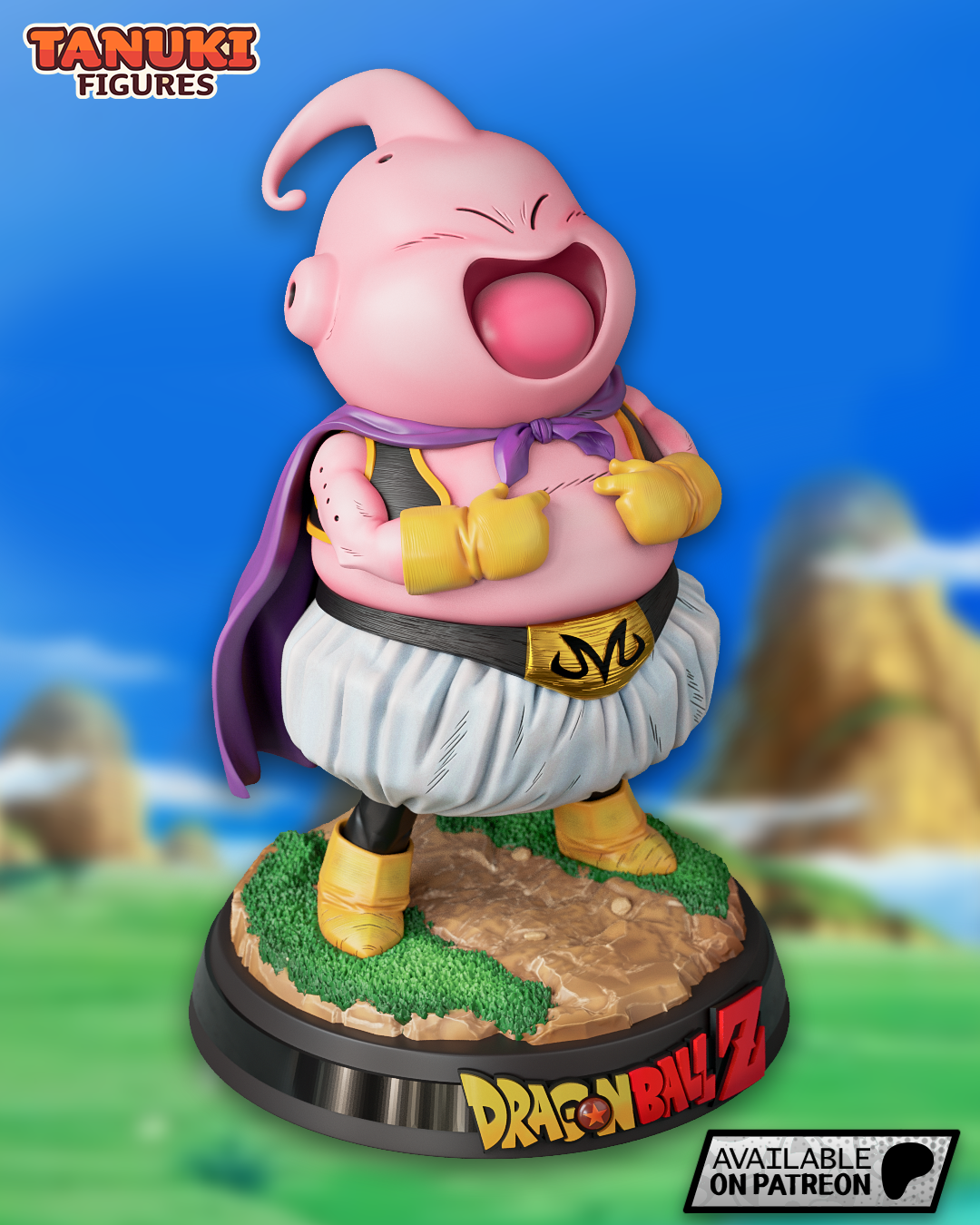 Majin Buu Chibi non peint