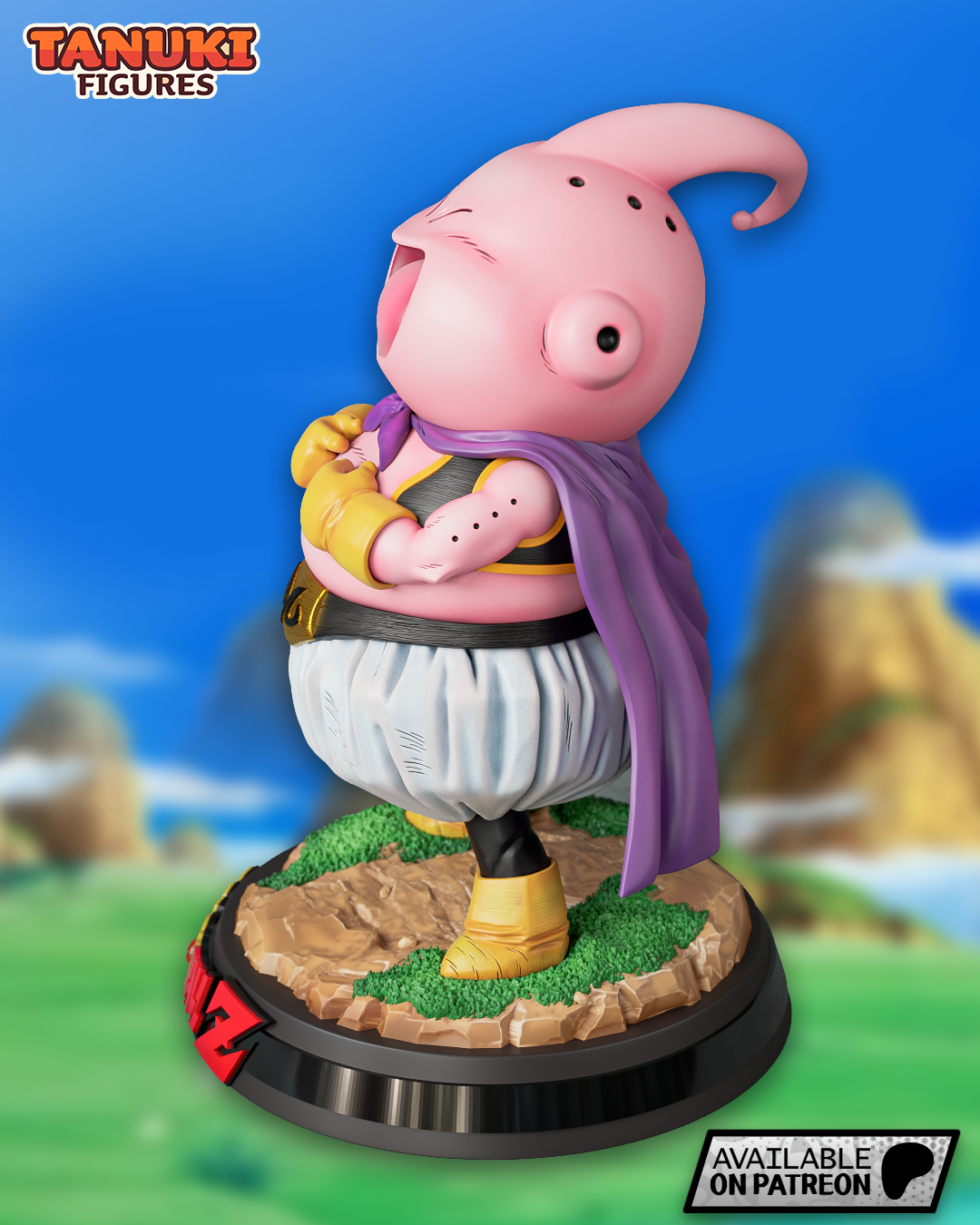 Majin Buu Chibi non peint