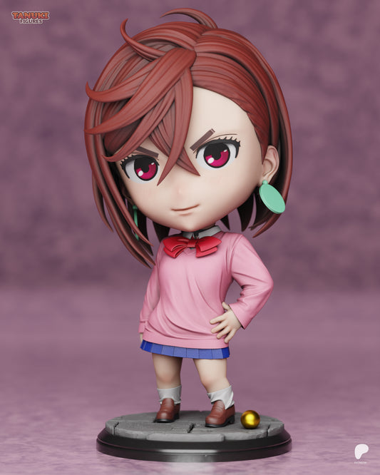 Momo Dandadan Chibi non peint
