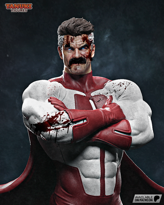 Omni-man BUST non peint