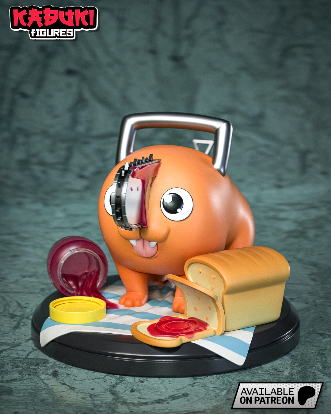 Pochita chainsoman non peint