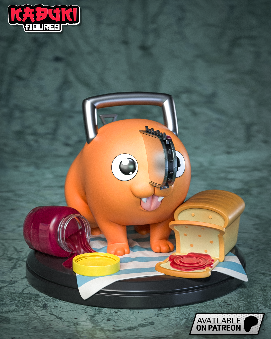 Pochita chainsoman non peint