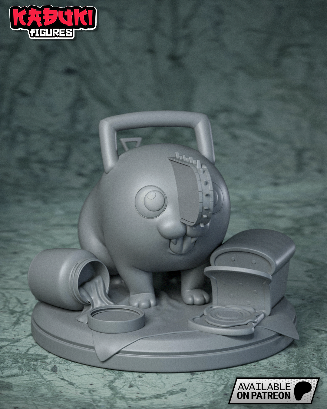 Pochita chainsoman non peint