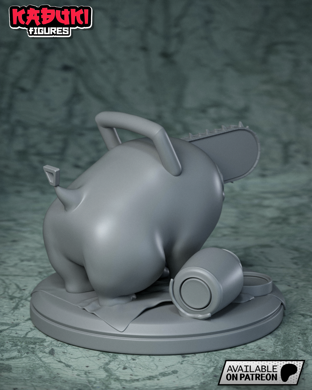 Pochita chainsoman non peint