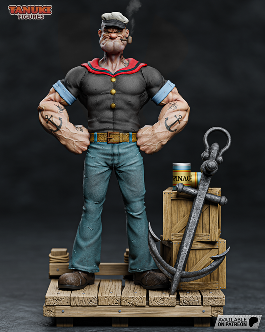 Popeye Fullsize non peint